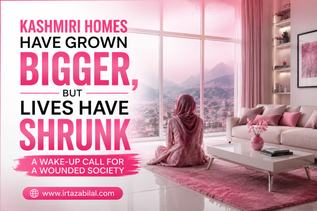 Kashmiri Homes Have Grown Bigger, But Lives Have Shrunk A Wake-Up Call for a Wounded Society