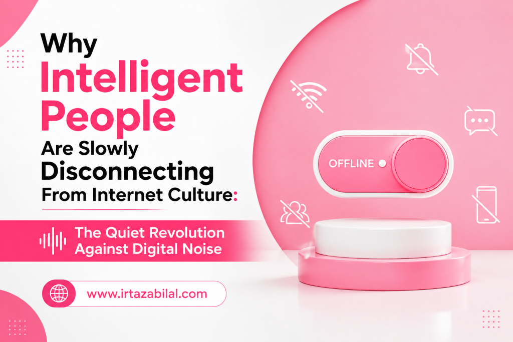 Why Intelligent People Are Slowly Disconnecting From Internet Culture The Quiet Revolution Against Digital Noise